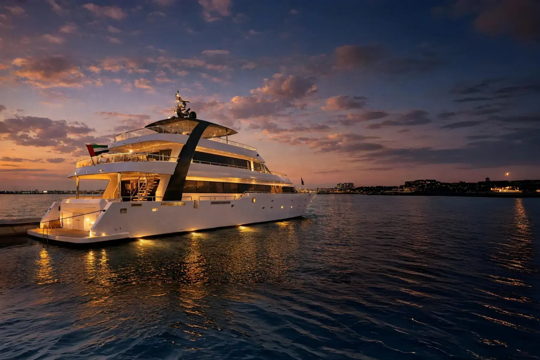 My Destiny, a 140 ft tri-deck megayacht