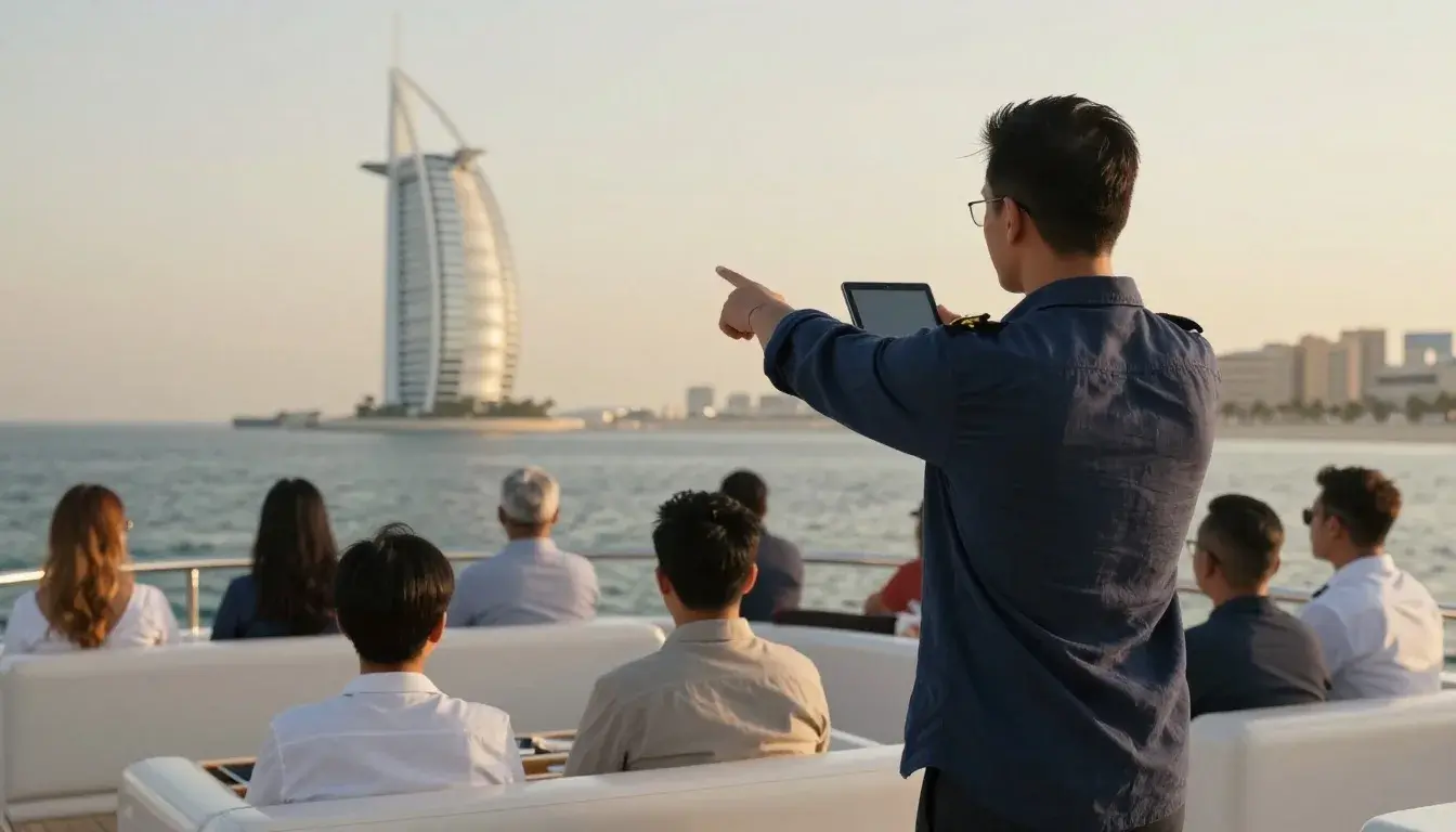 Private Yacht Tour Guide Dubai for Your Charter on a yacht in Dubai