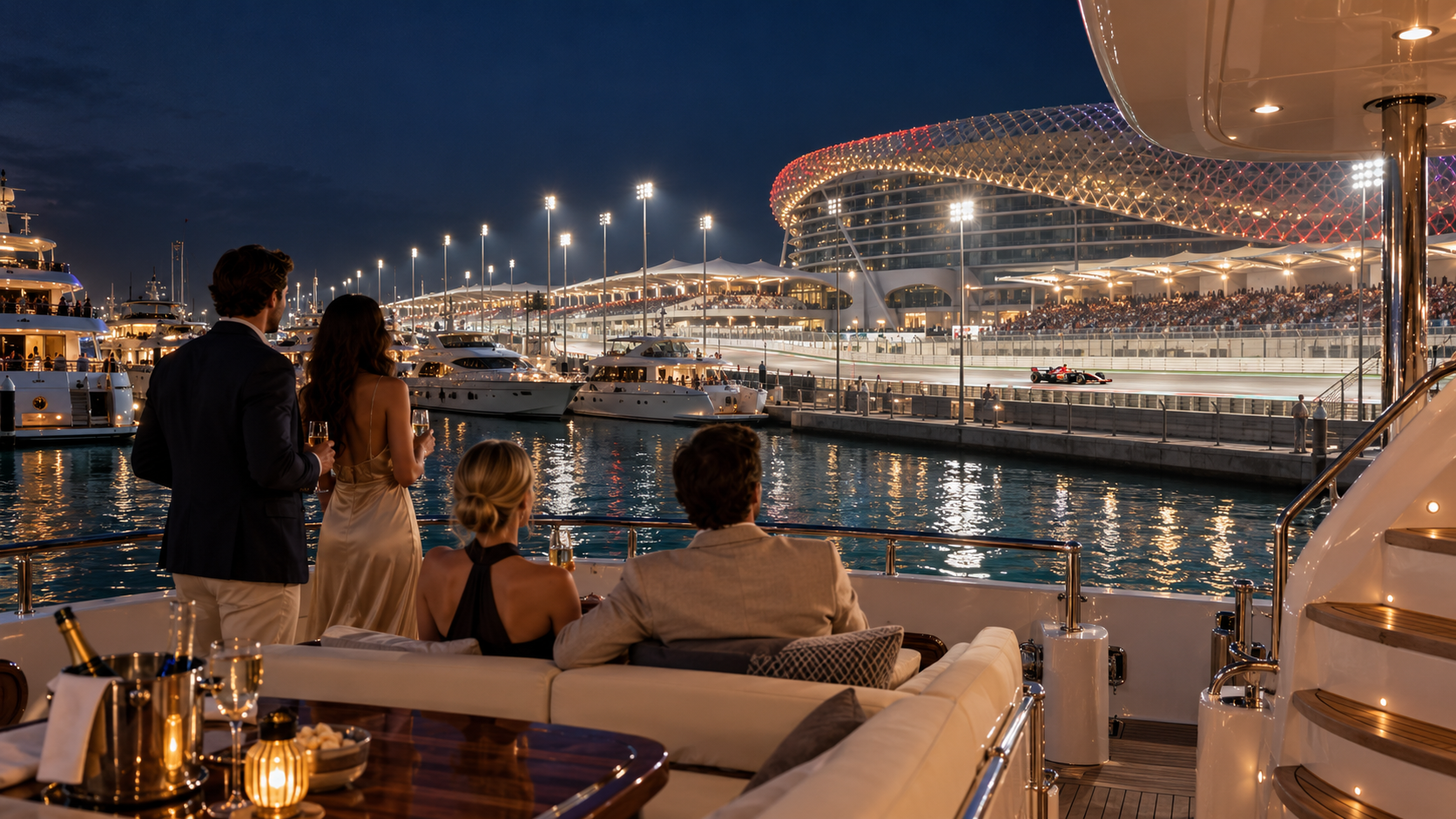 F1 Abu Dhabi Yacht Charter: What Watching from Yas Marina Is Really Like