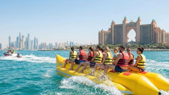 Banana Ride in Dubai